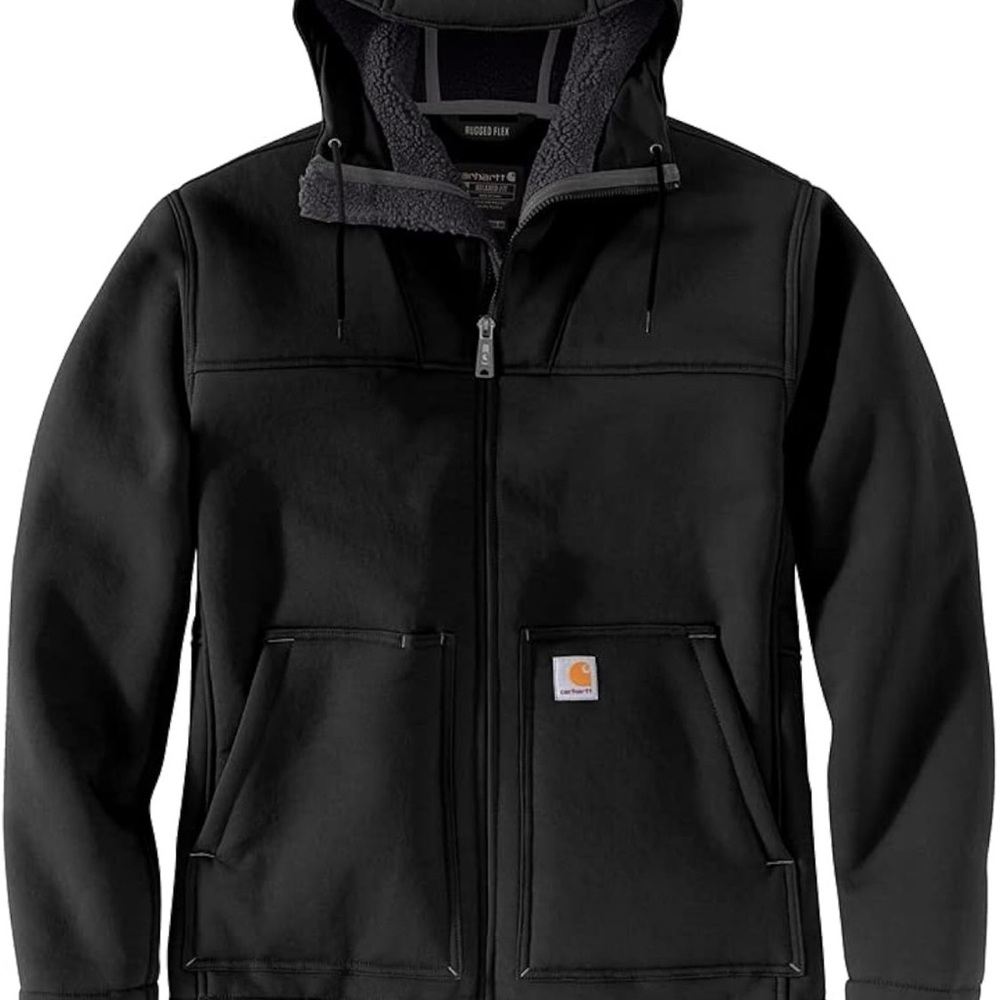 Carhartt women’s Rugged Black Hooded Jacket
